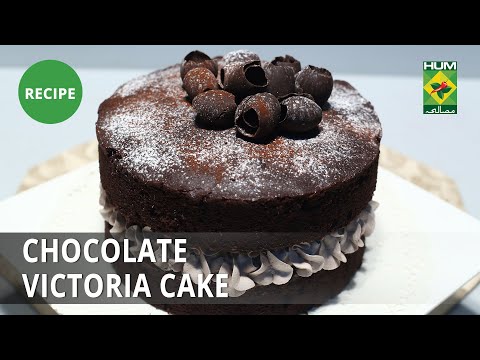 Chocolate Victoria Cake Recipe | Masala Mornings | Masala TV | Shireen Anwar | Dessert
