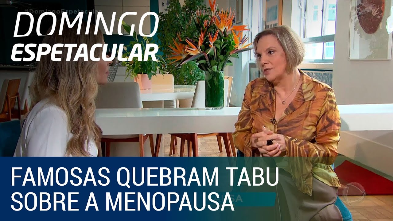 Como as famosas estão quebrando o tabu sobre a menopausa