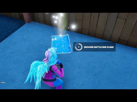 Recover the missing Battle Bus Plans Fortnite Locations