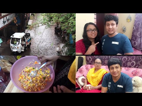 চেন্নাইয়ের একটি বৃষ্টিমুখর দিন @lifesuncut3421 #couplevlog