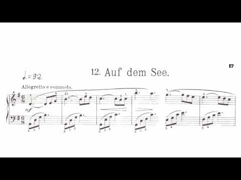 Heinrich Hofmann - Auf dem See Op. 77, No. 12