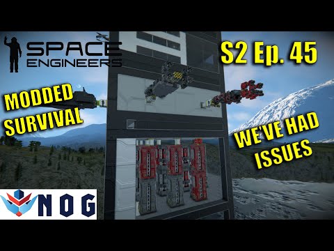 Lets Play Space Engineers Modded Survival S2 Ep45 | Stocking Up