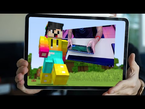 INSANE Minecraft on iPad!