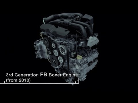 Subaru History of the Boxer Engine