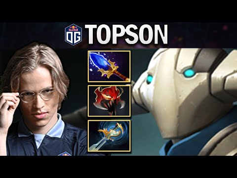 OG.TOPSON SVEN WITH AGHANIMS-ECHO SABRE - DOTA 2 7.27 GAMEPLAY