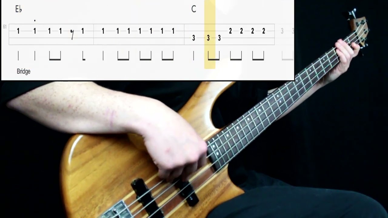 The O'Jays - Love Train (Bass Only) (Play Along Tabs In Video)