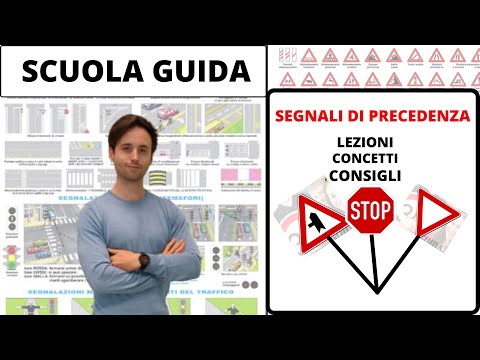 i segnali di precedenza - autoscuola serena - scuola guida patente B