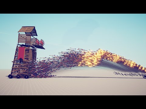 TOWER vs EVERY GOD - Totally Accurate Battle Simulator