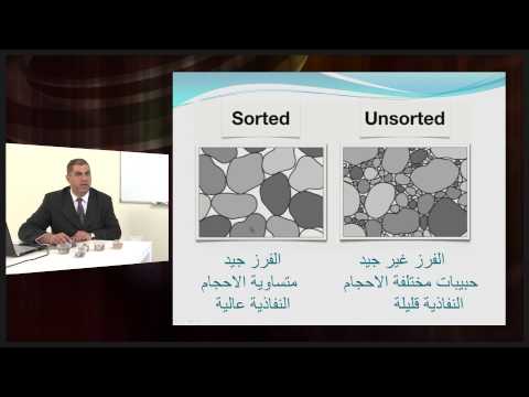 الجيولوجيا - الصف الحادى عشر - النفاذية