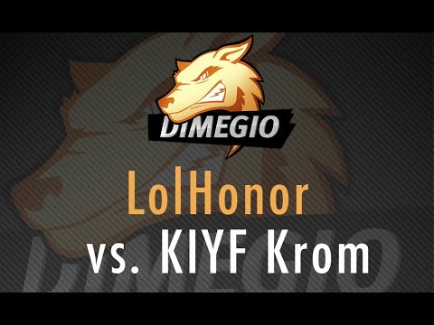 Dimegio vs KIYF Krom (LoLHonor 19/03/2014)