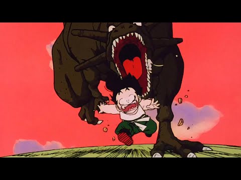 DBZ Gohan Runs from a T-Rex - (Faulconer Re-Mix) Level Sets 1080p HD