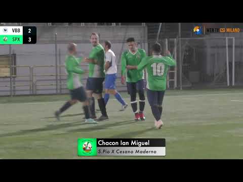 Sintesi: Virtus Bovisio Bianca - S.Pio X Cesano Maderno (WEB TV CSI MILANO)