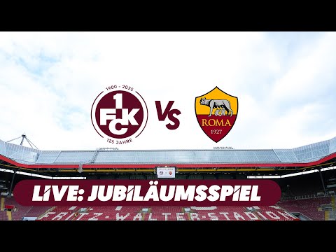 Jubiläumsspiel 1. FC Kaiserslautern – AS Rom
