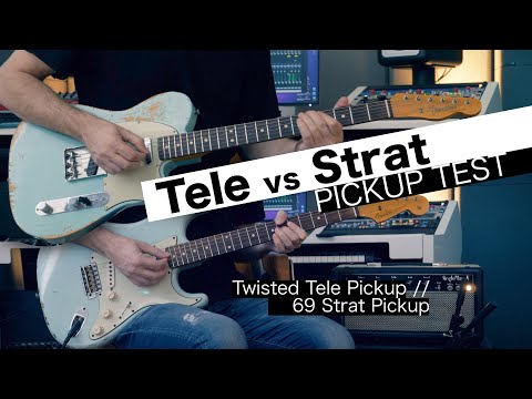 Telecaster (Twisted Tele Pickup) vs Stratocaster (69 Strat Pickup) Comparison