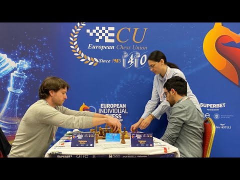 Final moments for Medals at European Chess Championship 2025 -Maxim Rodshtein defeats Shant Sargsyan