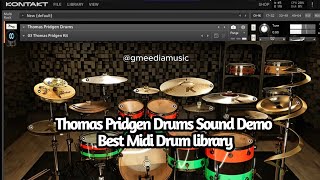 Thomas Pridgen Kontakt Drums by Mix Wave Sound Demo|Best Midi Drum library.