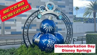 WONDER OF THE SEAS - Disembarkation day DISNEY SPRINGS