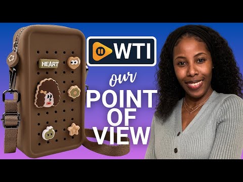 CANDY Small Crossbody Bag with Charms Cell Phone Purse Wallet with Adjustable Strap (Brown) - WTI product video review