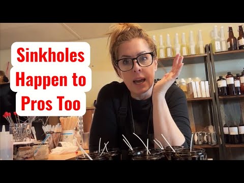 YouTube tutorial: candle sinkholes, frosting and wet spots explained