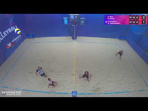 21:35 O. Bilyk / R. Melnyk - D. Korobkov / M. Zapliusvichka 26.08.2022 | Winners Beach Volleyball