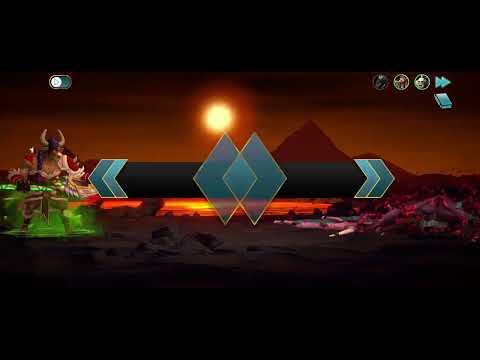 Puzzle Quest 3. Berserker vs season dungeon X. 90 second run.