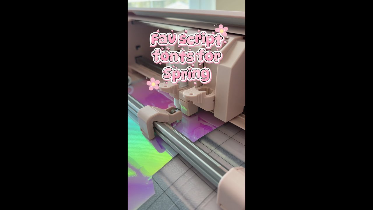 3 Fonts You Need for Spring Crafts 🤩