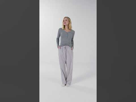 Calça feminina cinza