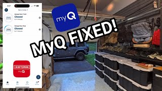 How to fix your Chamberlain MyQ WiFi Garage Door Opener