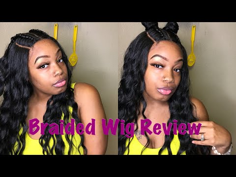 Braided Synthetic Wig| Bobbi Boss| Sydney | Wine 🍷 Down & Wig Out Wednesday