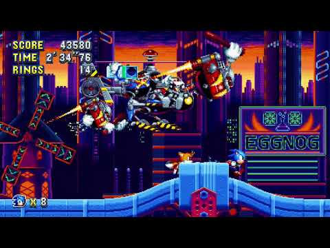 Let's play Sonic Mania (Studiopolis Zone Acts 1 and 2)