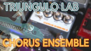 Video thumbnail for Chorus Ensemble DEMO (Boss CE-1 Reissue by Triungulo Lab) by Will Galluccio