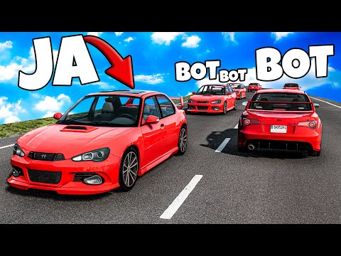 ❄️ CHOWAM SIĘ W RUCHU DROGOWYM ALE WSZYSCY SĄ TACY SAMI?! | BeamNG Drive |