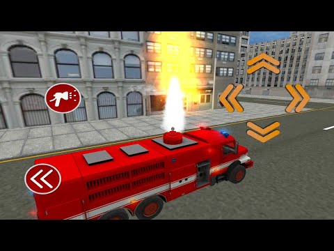 Real Fire Truck Driving Simulator : Fire Fighting | Android Gameplay #2