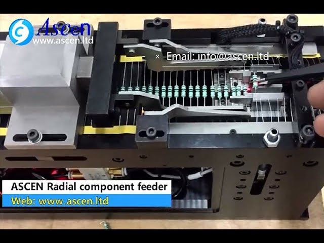 axial component feeder