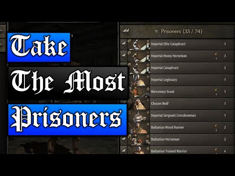 How to take the MOST prisoners in Bannerlord!