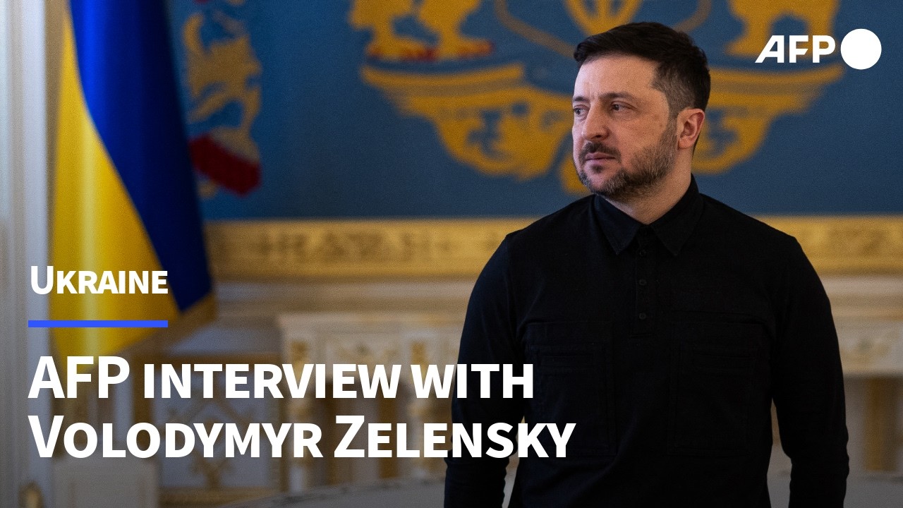 Volodymyr Zelensky interview on Ukraine and Russia