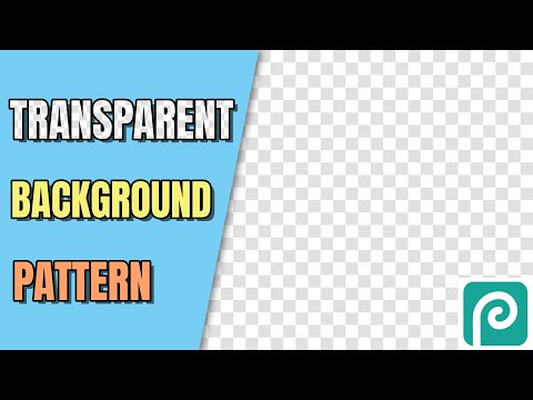 Create a Transparent Background Pattern (Checkerboard) in Photopea