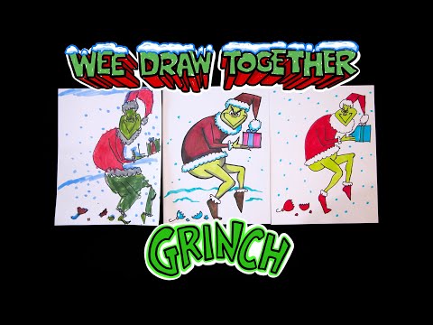 Learn to Draw the Grinch - Wee Draw Together