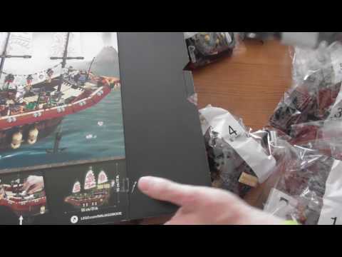Unboxing Lego Ninjago Destiny´s Bounty 70618