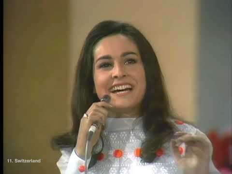Switzerland 🇨🇭 - Eurovision 1969 - Paola del Medico - Bonjour, bonjour