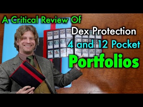 A Critical Review of the new Dex Protection Portfolios for Magic: The Gathering, Pokemon, and more! Video