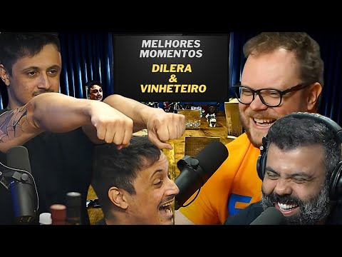 Melhores Momentos: DILERA E VINHETEIRO no Flow Podcast 😂