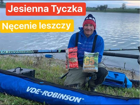 Jesienna tyczka |Nęcenie leszczy w jeziorze |Zanęty MVDE | #VLOG 16