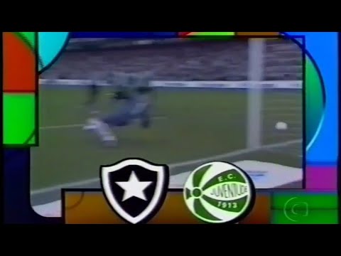 Final Copa do Brasil 99 - Botafogo 0x0 Juventude ( versão Globo)