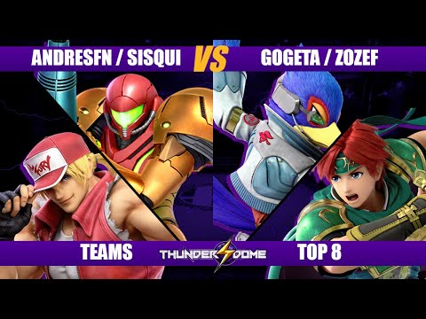 ANDRESFN / SISQUI VS GOGETA / ZOZEF - TOP 8 - THUNDERDOME 6