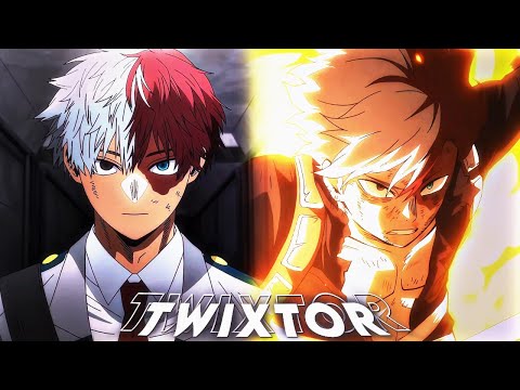 Shoto Todoroki Twixtor Clips For Edit 4K60FPS Season 8 Episode 8 | Boku no Hero Academia