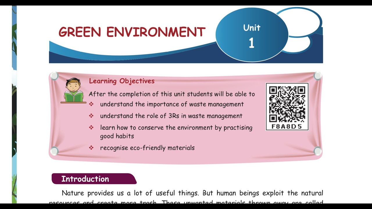 4 TH SCIENCE - TERM 3 - UNIT 1 - GREEN ENVIRONMENT - PART 1