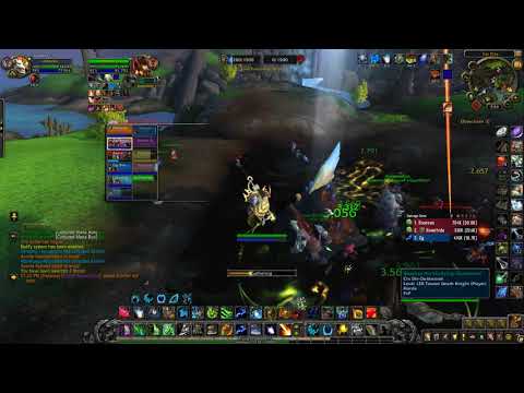 World of Wacraft -SEETHING SHORE CHEATING PLAYERS ( attacking their ship from below ground )