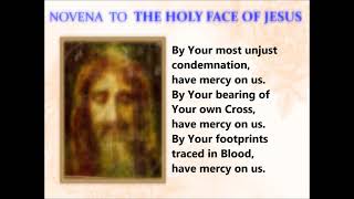 LITANY OF THE HOLY FACE OF JESUS