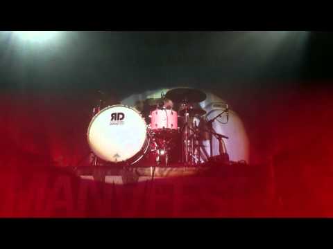 Travis Blackmore Drum Solo Skillet Awake and Alive Tour Bass Down Low Solo